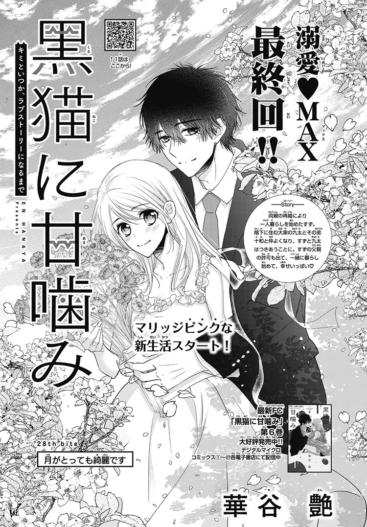 黒猫に甘噛み｜2023年チーズ！5月号』華谷艶